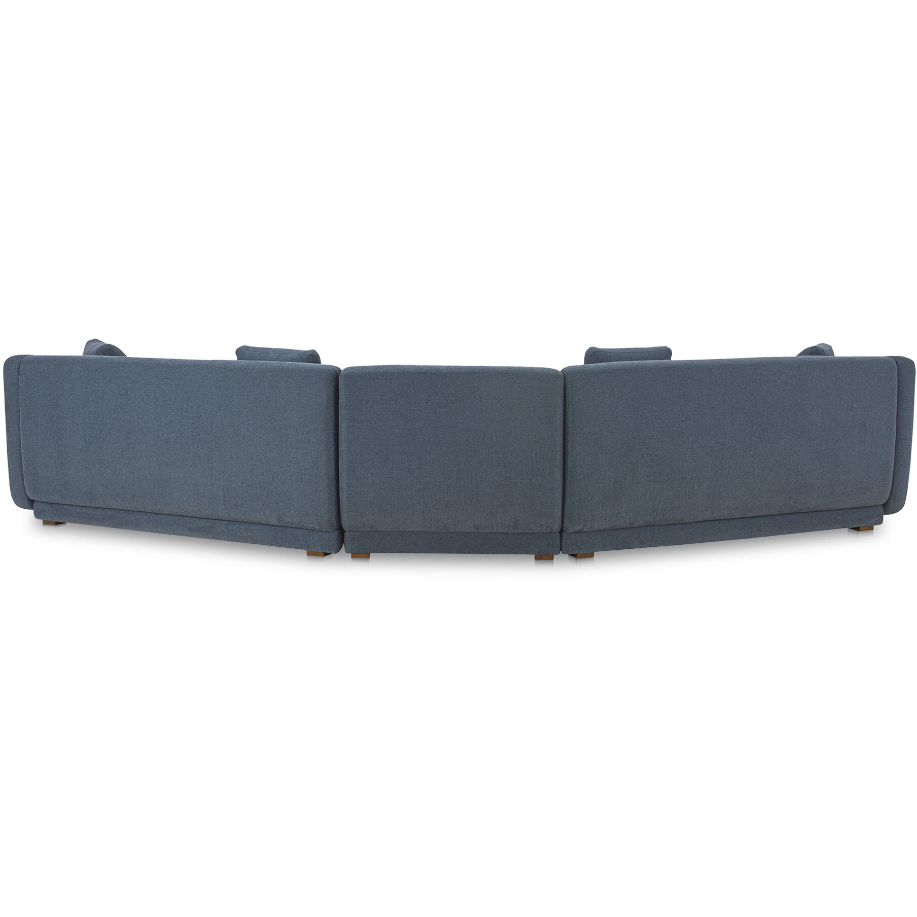 Fraser Blue Modular Sectional with Slipper, 3 Piece